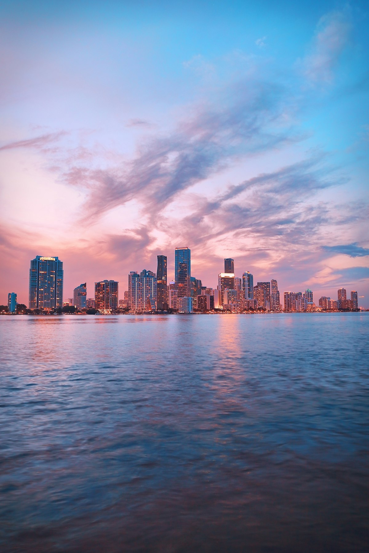 Miami ocean drive coastline